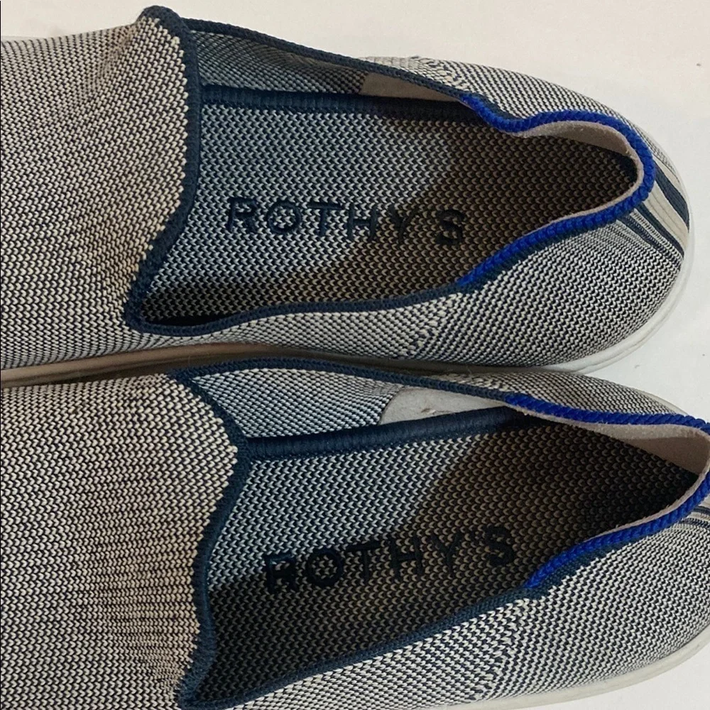 Rothy's The Slip On Anchor Womens Shoes Size 8 Casual Low Top